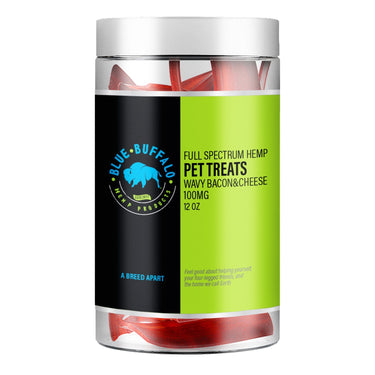 CBD Full Spectrum Dog Treats - Wavy Bacon & Cheese